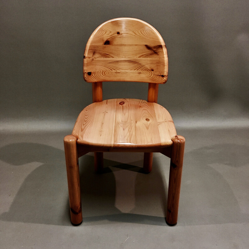 Vntage chair solid wood  Rainer Daumiller