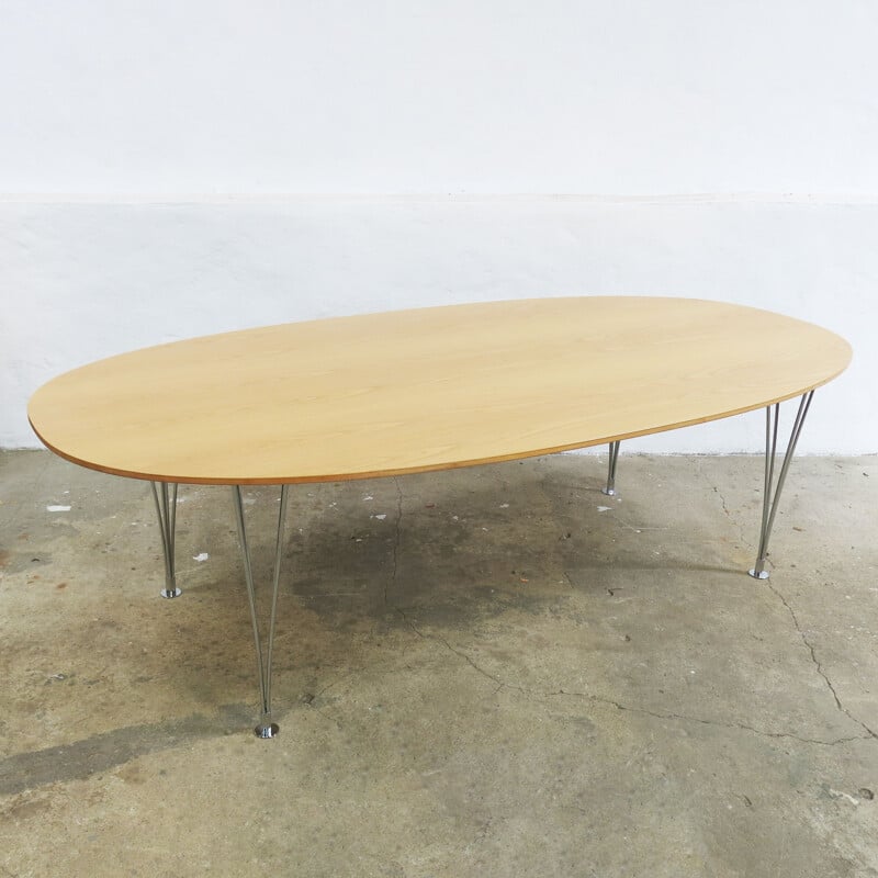 Vintage table by Piet Hein and Bruno Mathsson for Fritz Hansen 2000s