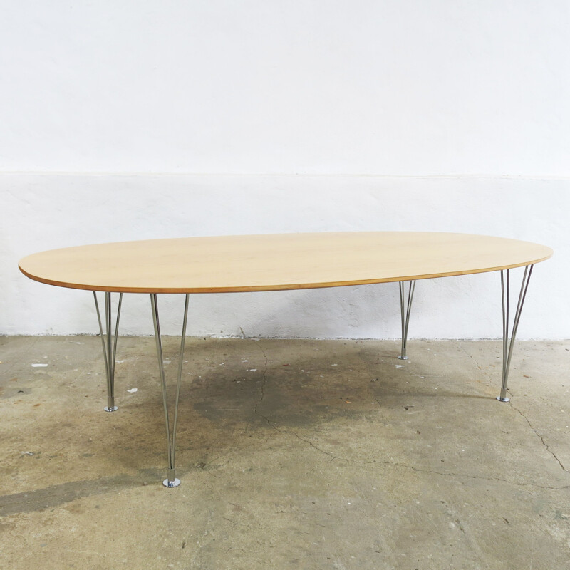 Vintage table by Piet Hein and Bruno Mathsson for Fritz Hansen 2000s