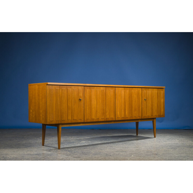  Vintage teak sideboard Germany 1960s