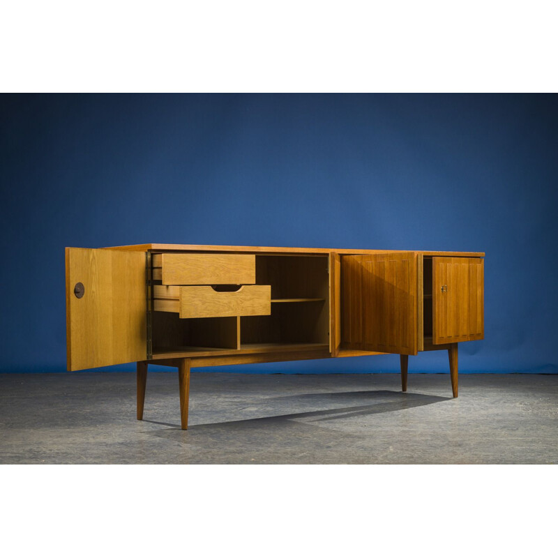  Vintage teak sideboard Germany 1960s