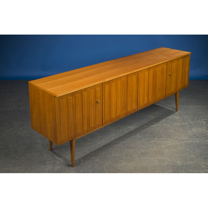  Vintage teak sideboard Germany 1960s