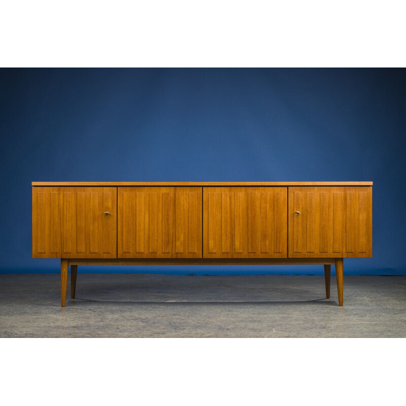  Vintage teak sideboard Germany 1960s