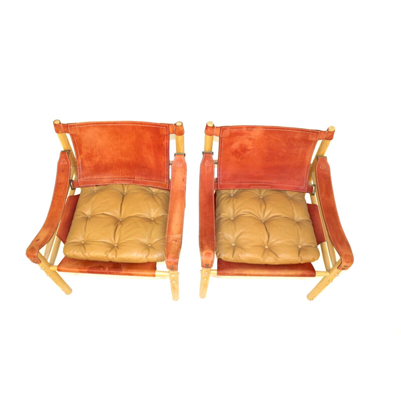 Vintage armchairs Arne Norell 1960s