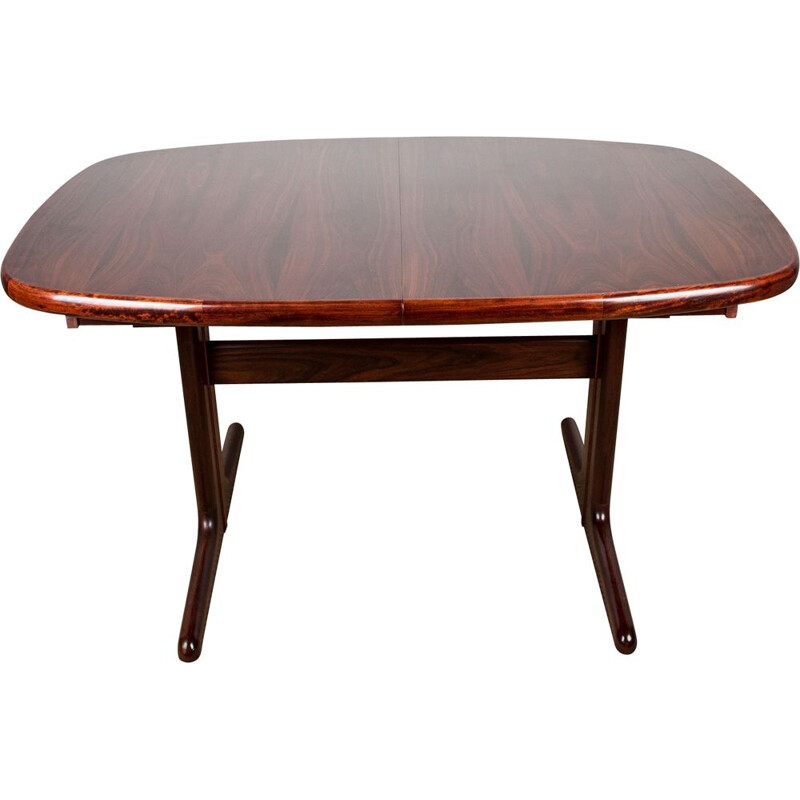 Vintage large  rosewood table by Skovby Mobler Danemrk 1970s