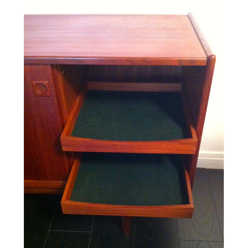 Scandinavian sideboard in mahogany, Johannes ANDERSEN - 60