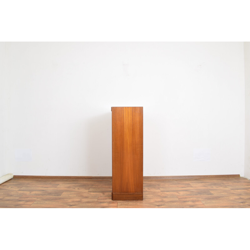 Vintage teak curtain cabinet Denmark 1960s