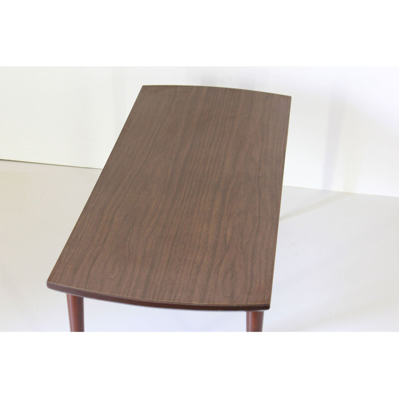 Table basse scandinave vintage en bois, 1960