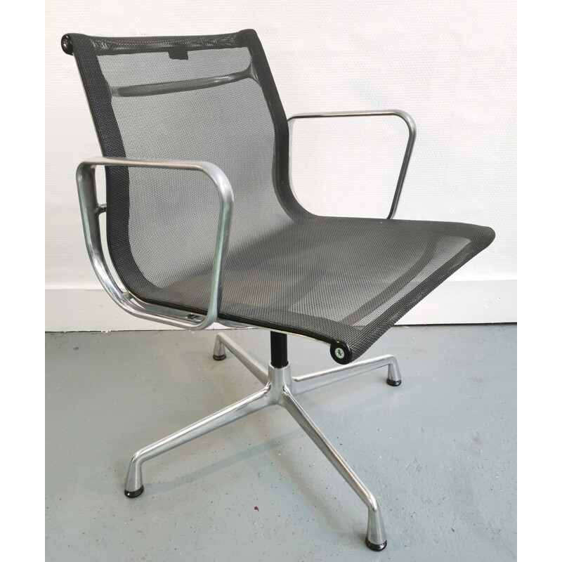 Vintage EA107 Eames armchair for VITRA