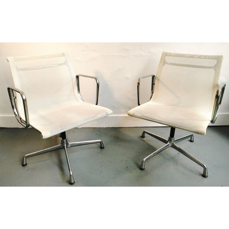 EA107 Eames vintage fauteuil voor Vitra