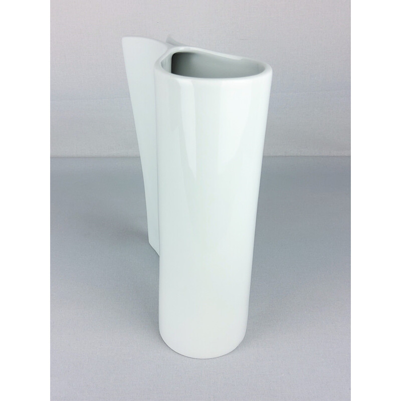 Vaso vintage in porcellana bianca di Sarian, 2000