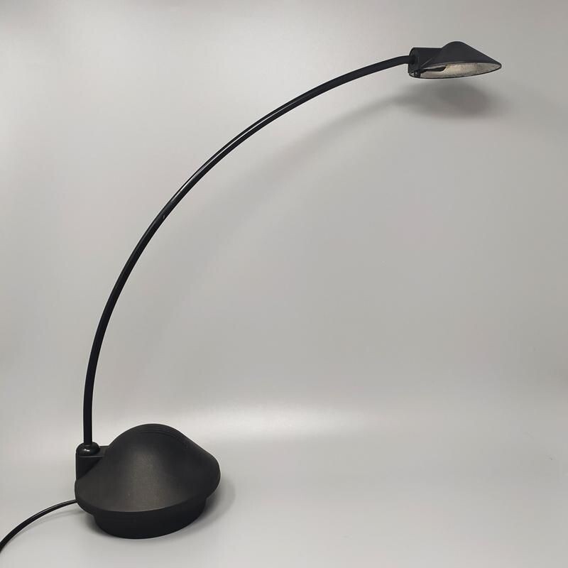 Lampe de table vintage halogène par Stilplast  Italie 1980 
