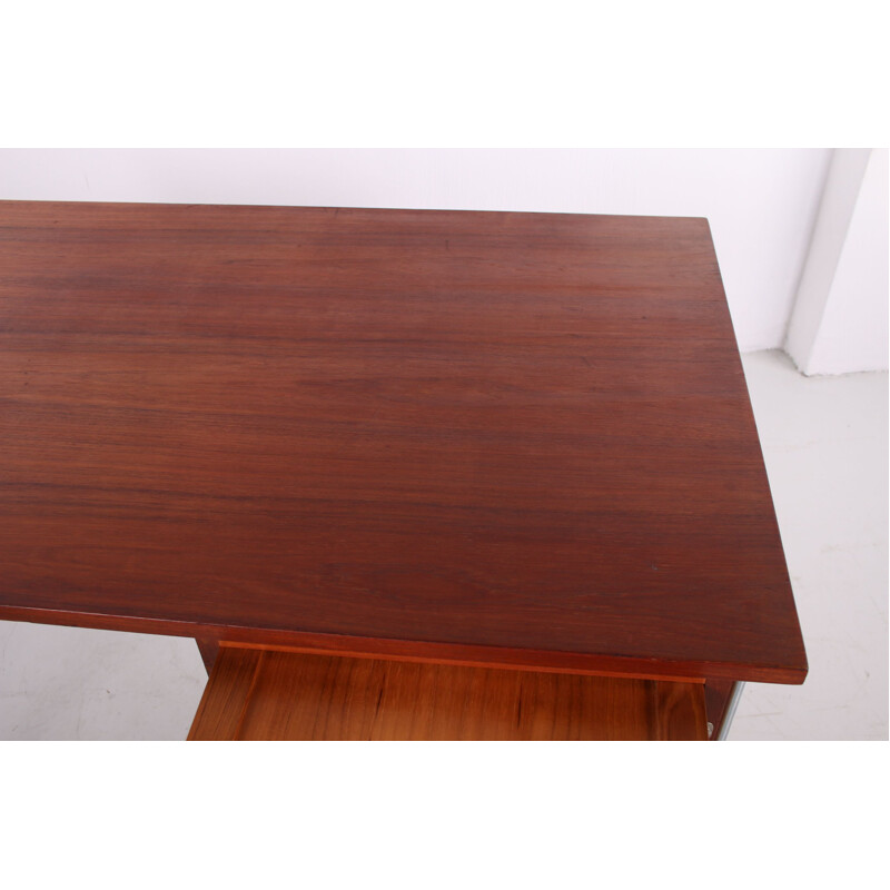 Vintage teak desk by Heinrich Roepstorff 1960s