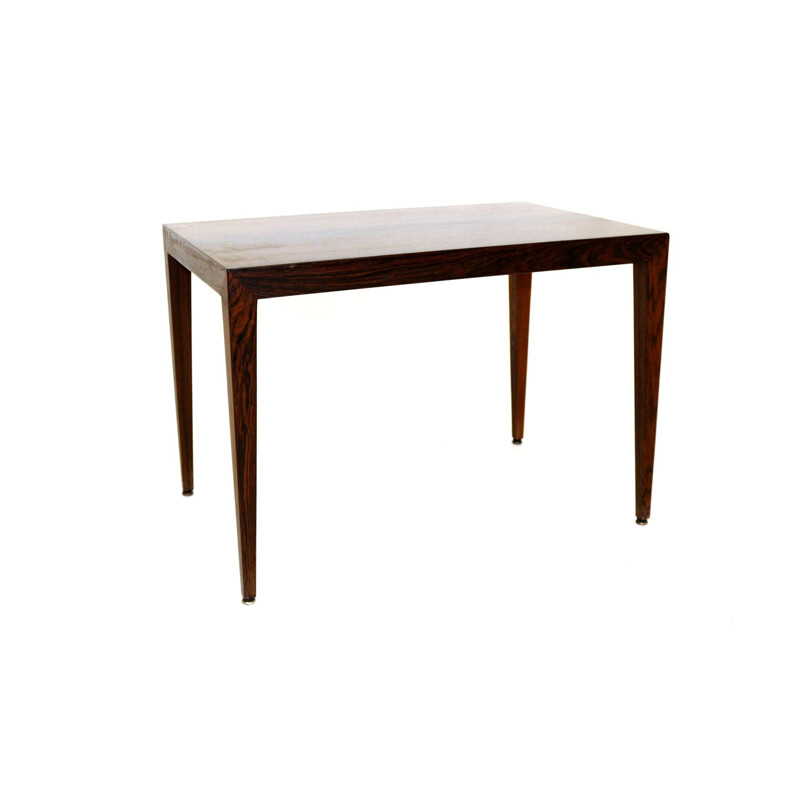 Table d’appoint en palissandre Severin Hansen for Haslev Danemark 1960