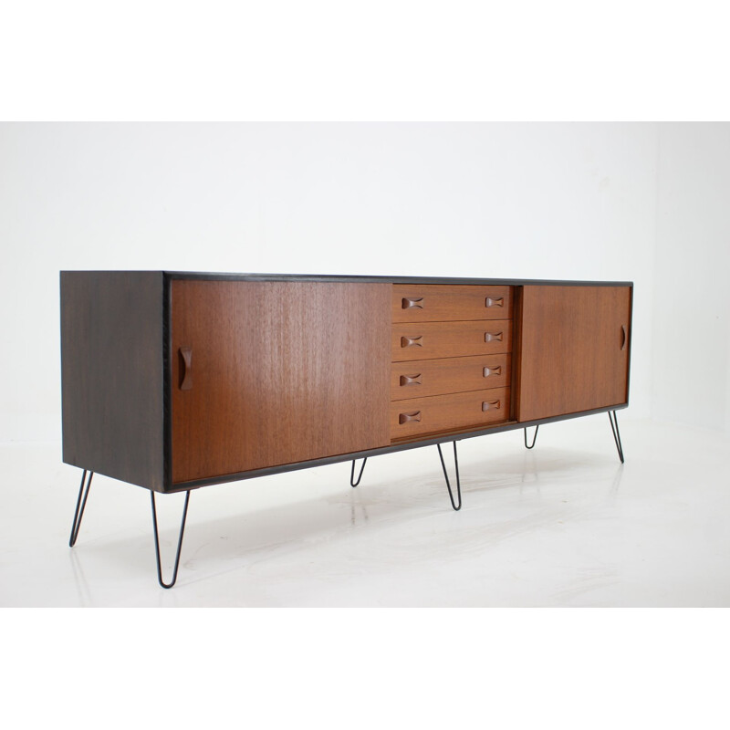 Vintage Upcycled Teak Sideboard ,Denmark 1960s