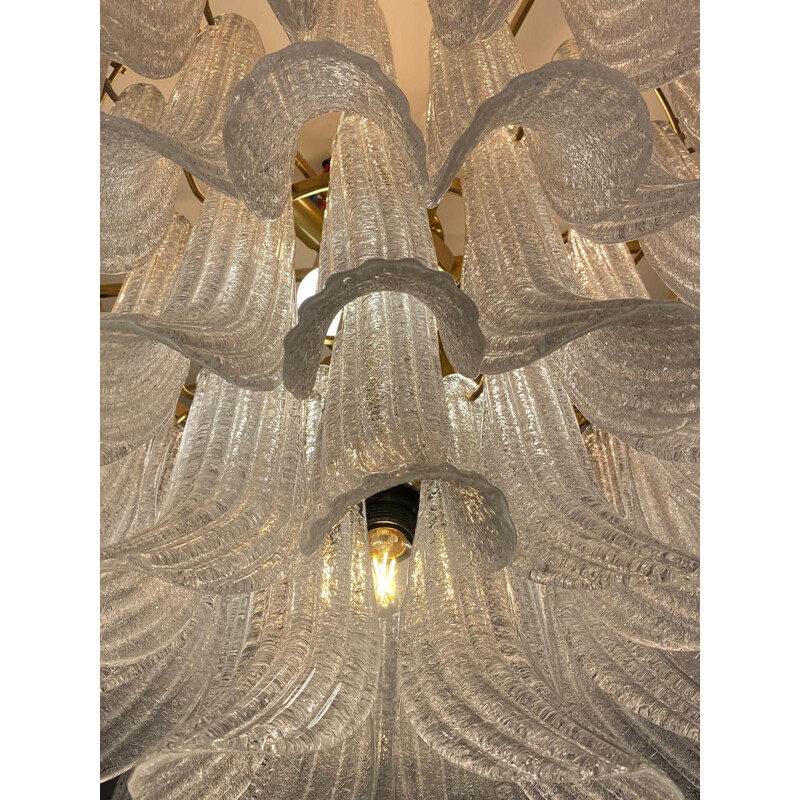 Vintage petal chandelier Paolo Venini