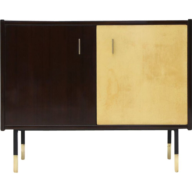 Vintage sideboard Veneered and lacquered wood 1960s