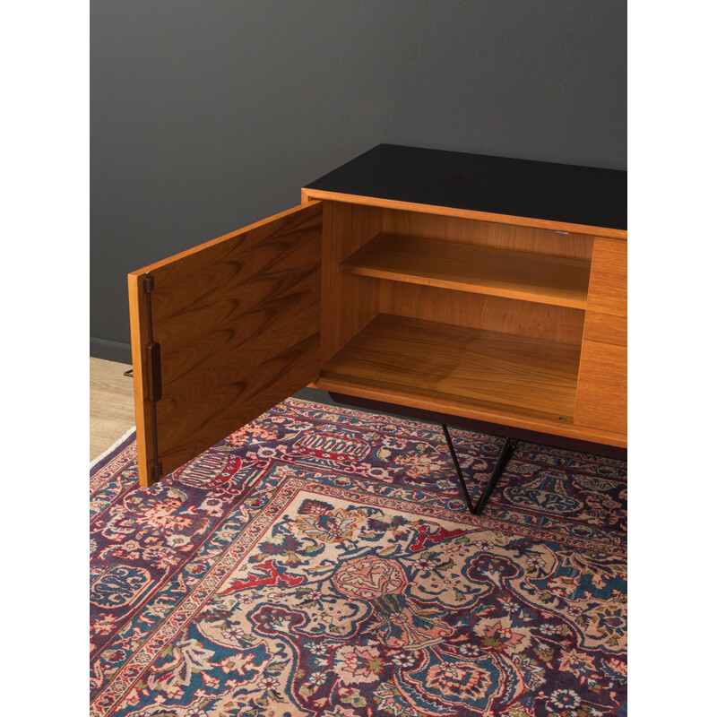 Vintage walnut veneer sideboard 1950s