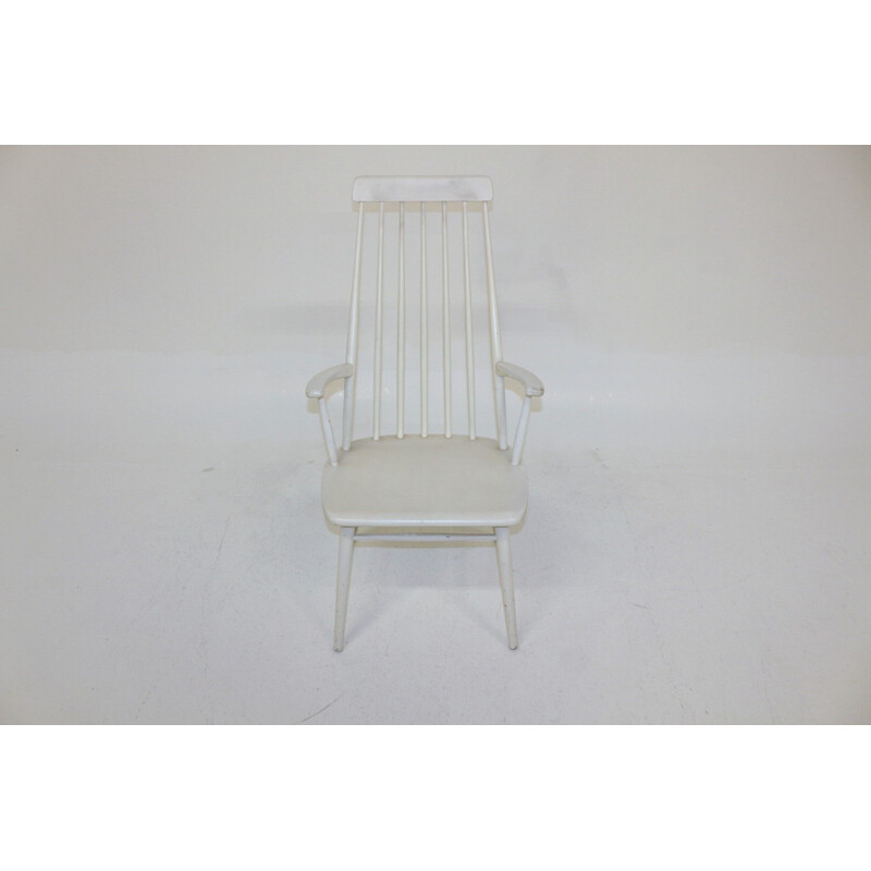 Vintage stick armchair Sweden 1960s