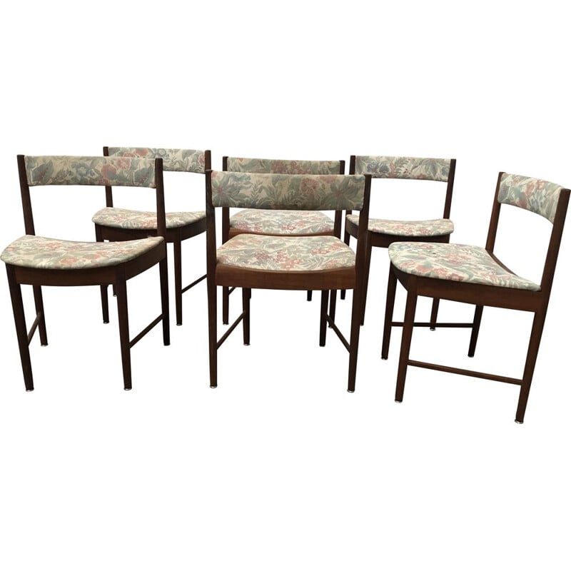 Set of 6 vintage teak chairs Mcintosh