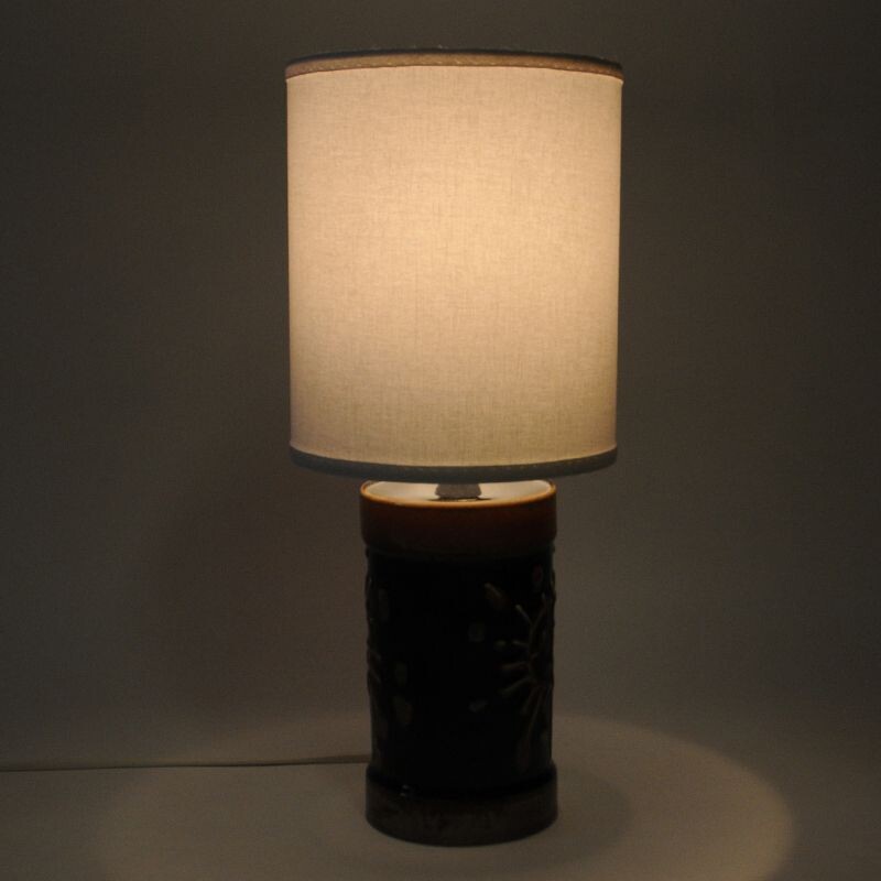 Vintage ceramic table lamp by Carl Harry Stålhane, Sweden 1960