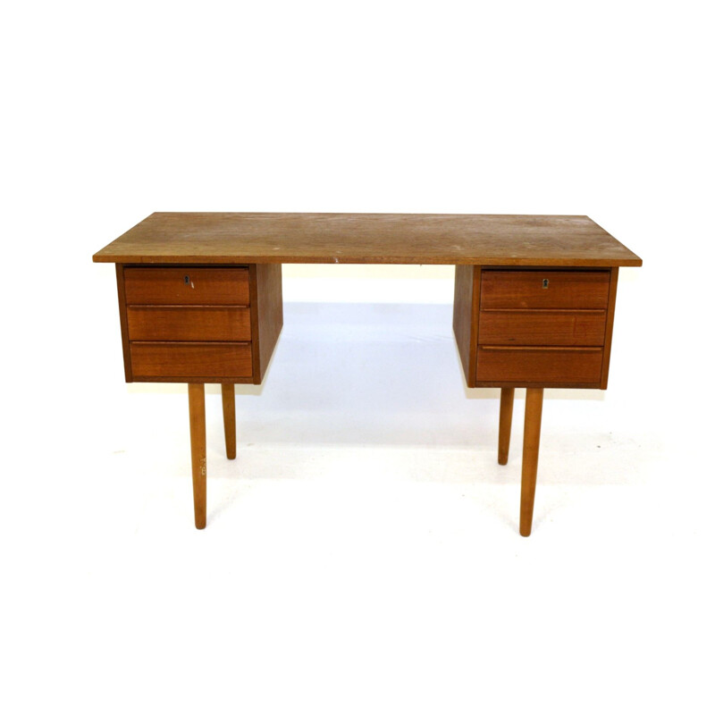 Bureau vintage en teck  Danemark 1960