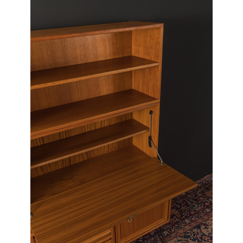 Vintage teak veneer desk Denmark 1960s