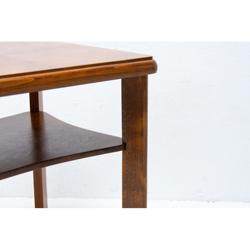 Mesa de café Vintage de Thonet, Checoslováquia 1930