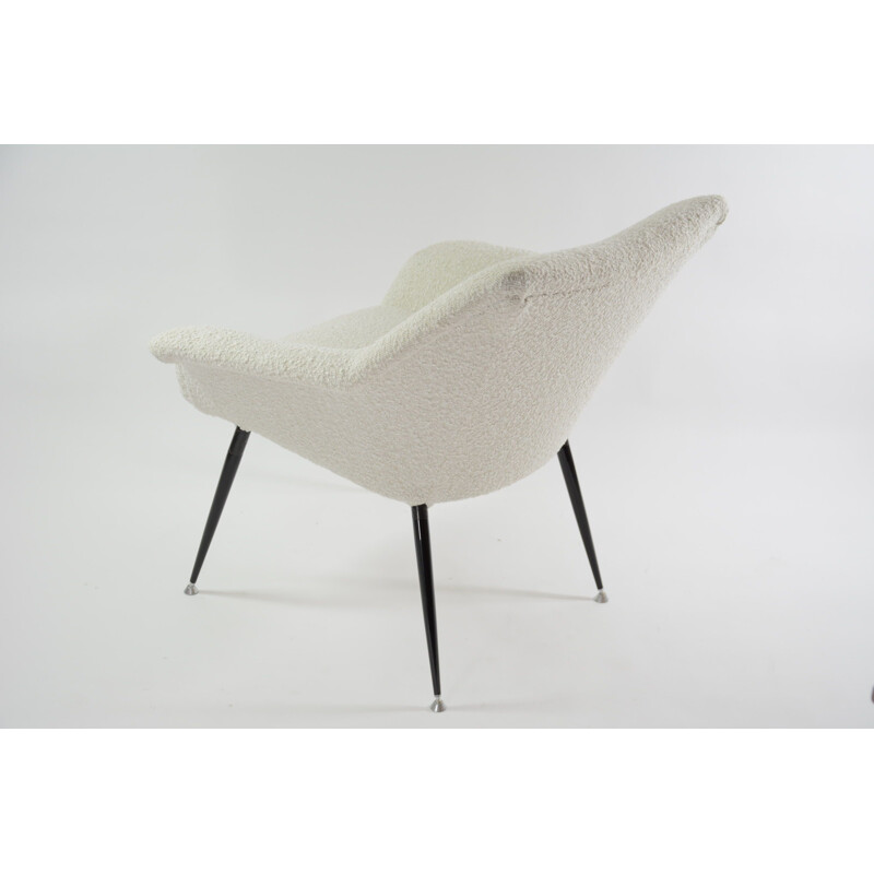 Sillones vintage de concha cuadrada 1970