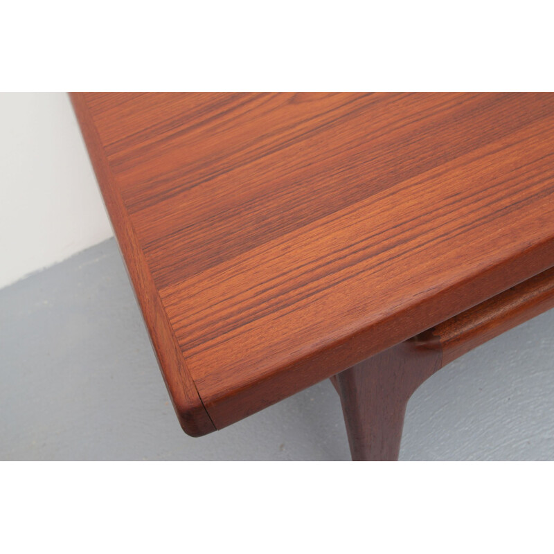 Vintage teak coffee table by Niels Bach for AS Möbler Denmark 1960s