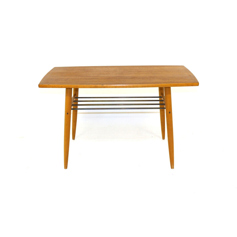 Vintage teak coffee table Sweden 1960s