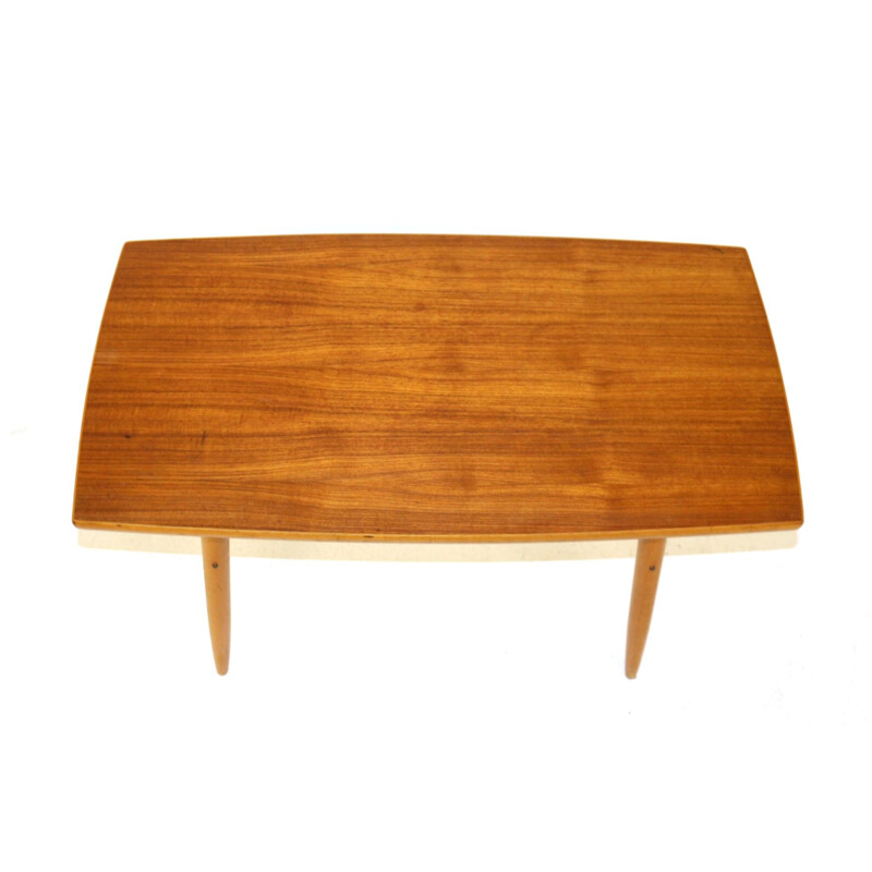 Vintage teak coffee table Sweden 1960s