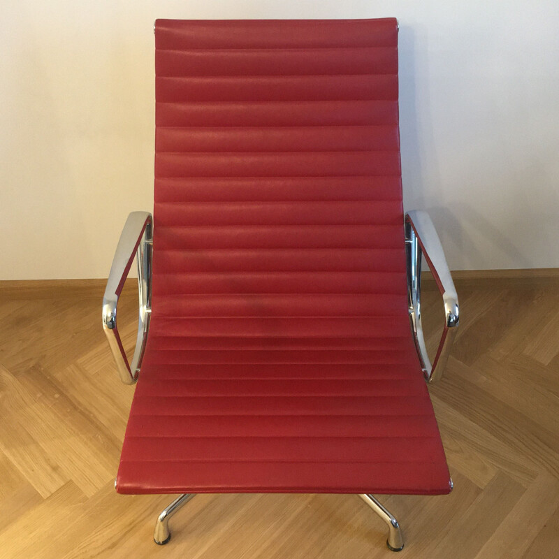 Vintage aluminium chair 1958s