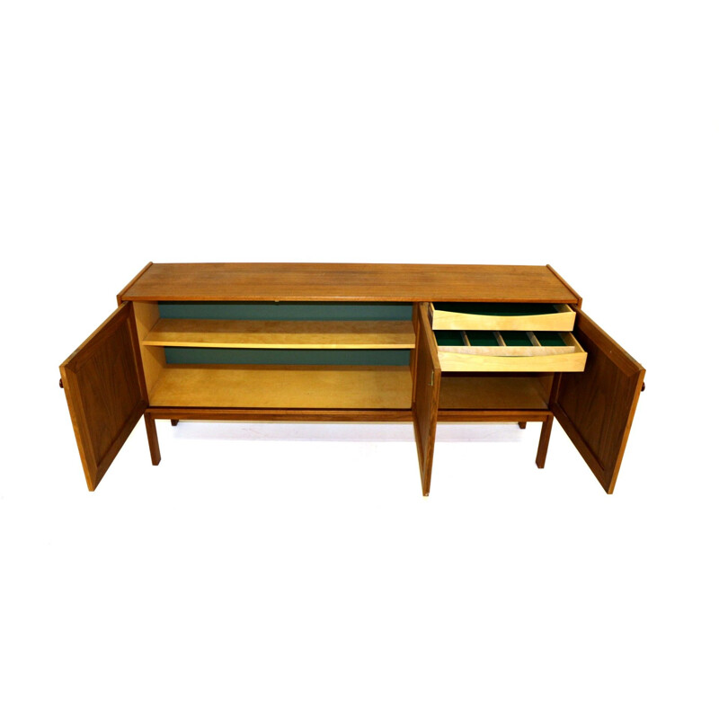 Vintage walnut sideboard, Sweden 1960