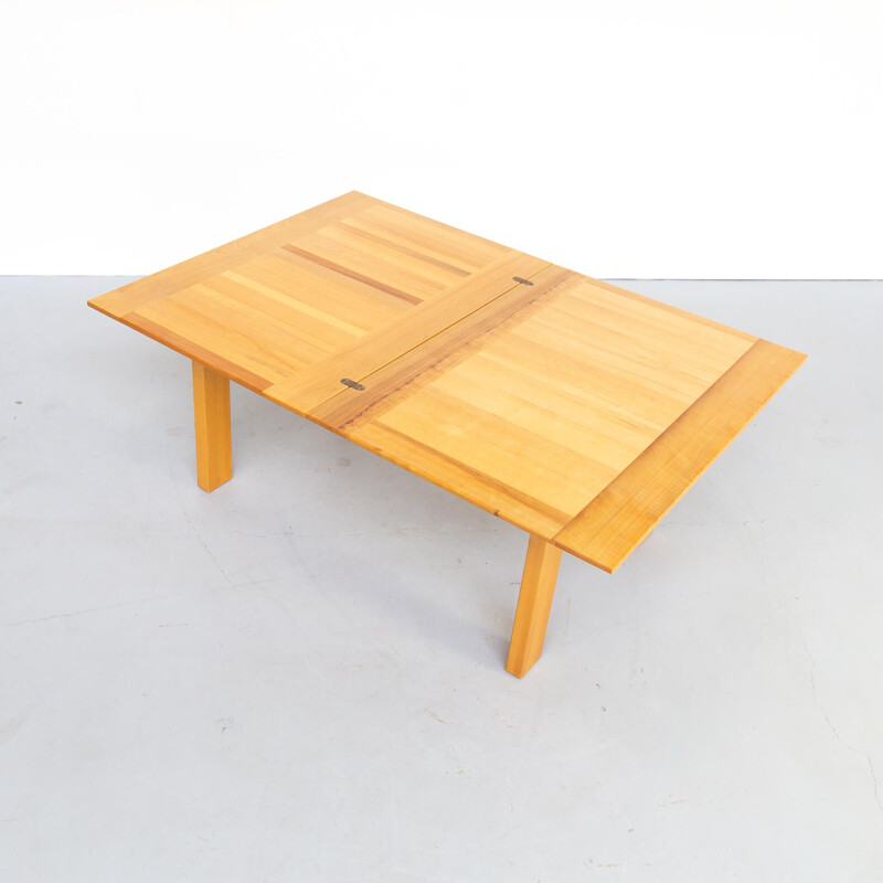 Vintage beech table 1970s