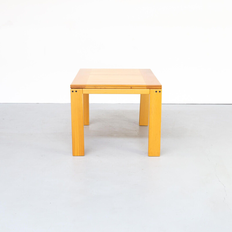 Vintage beech table 1970s