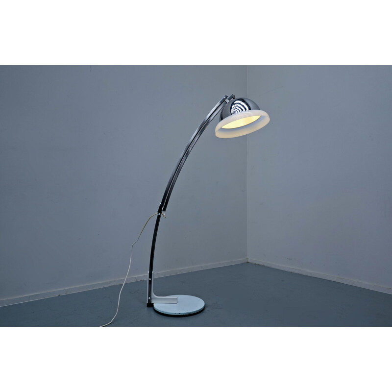 Vintage arc floor lamp by Goffredo Reggiani, Italy 1960