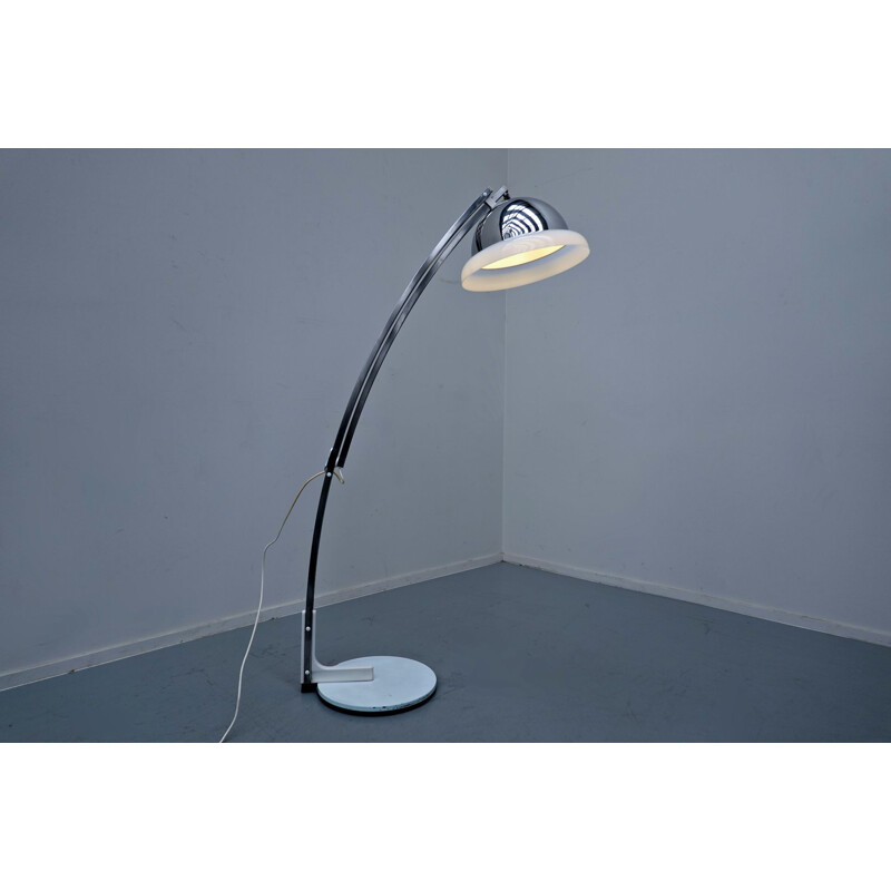 Vintage arc floor lamp by Goffredo Reggiani, Italy 1960