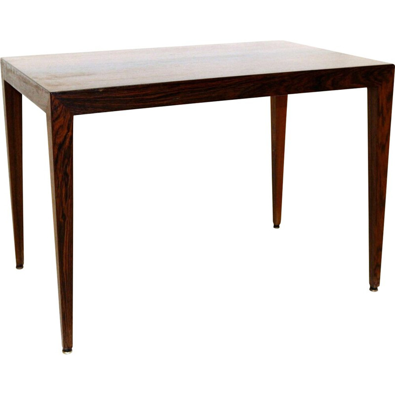 Table d’appoint en palissandre Severin Hansen for Haslev Danemark 1960