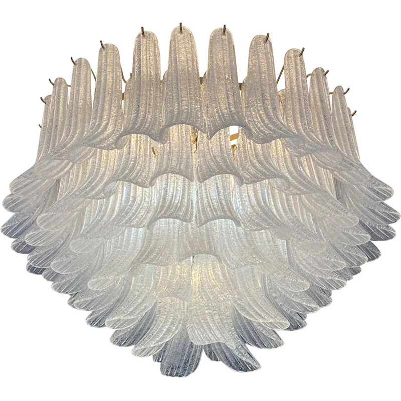 Vintage petal chandelier Paolo Venini