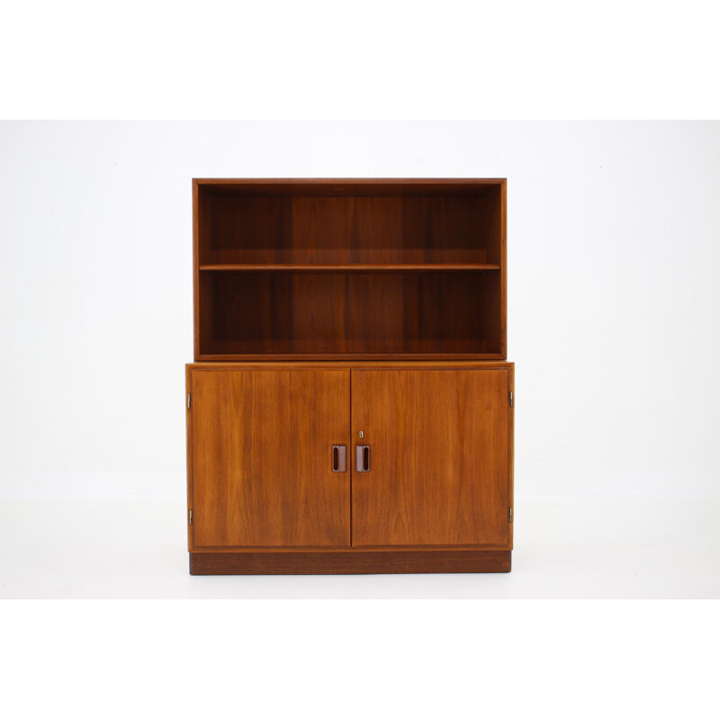 Vintage teak cabinet bookcase, Denmark 1960