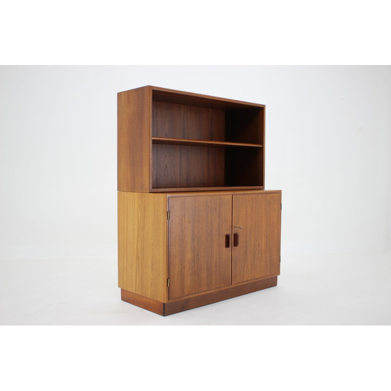 Vintage teak cabinet bookcase, Denmark 1960