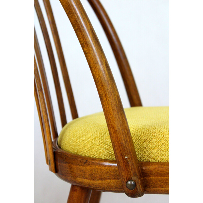 Paire de chaises vintage par Antonin Suman Tchécoslovaquie 1960