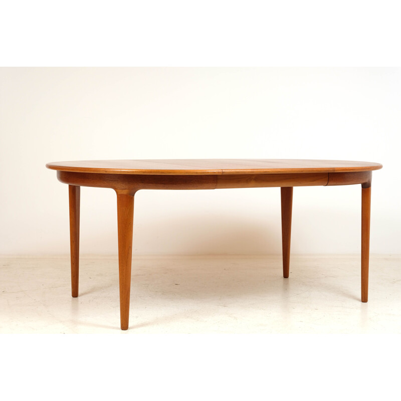 Vintage teak extension table by J. Andersen 1960s