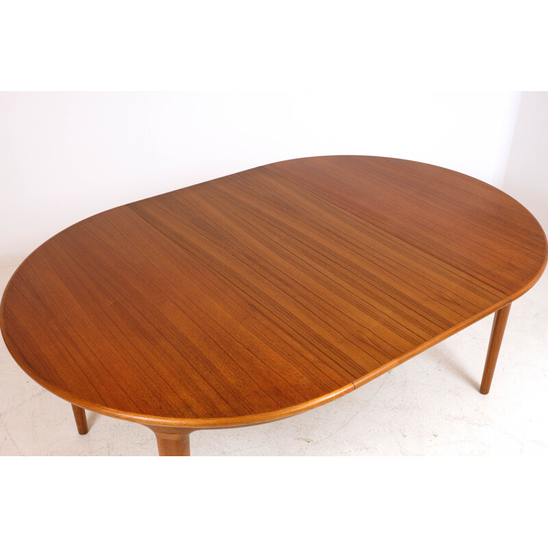 Vintage teak extension table by J. Andersen 1960s