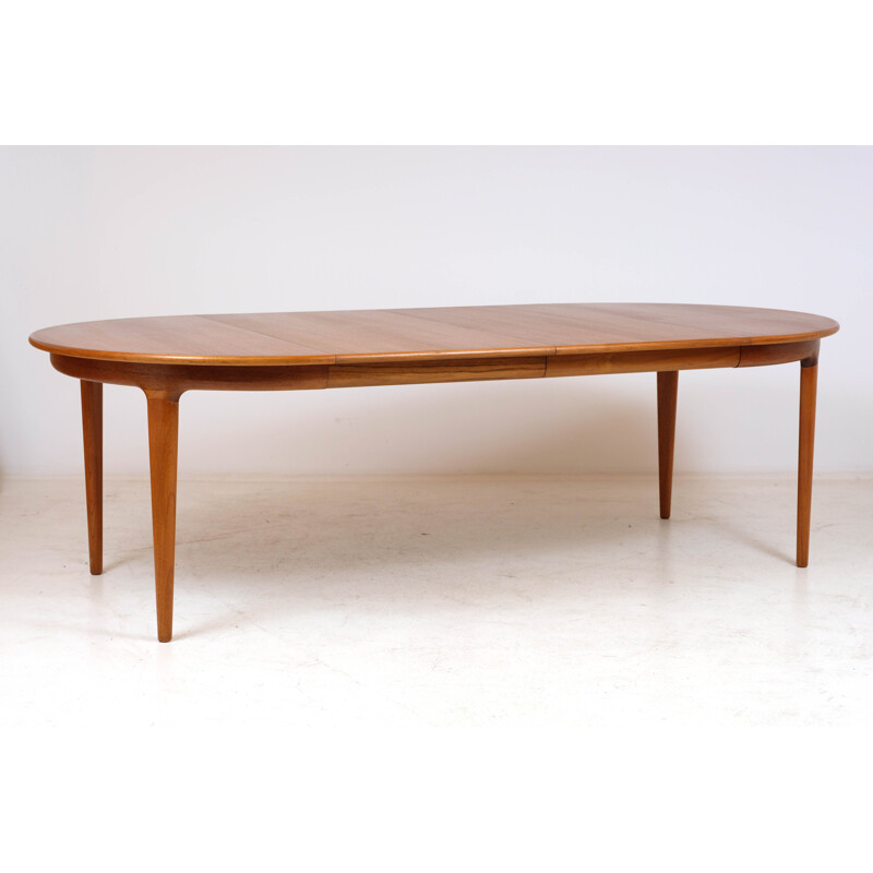 Vintage teak extension table by J. Andersen 1960s