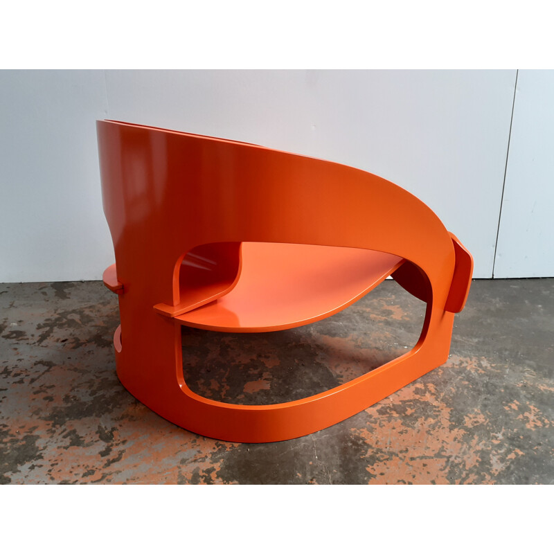 Vintage lounge chair by Kartell 1965s