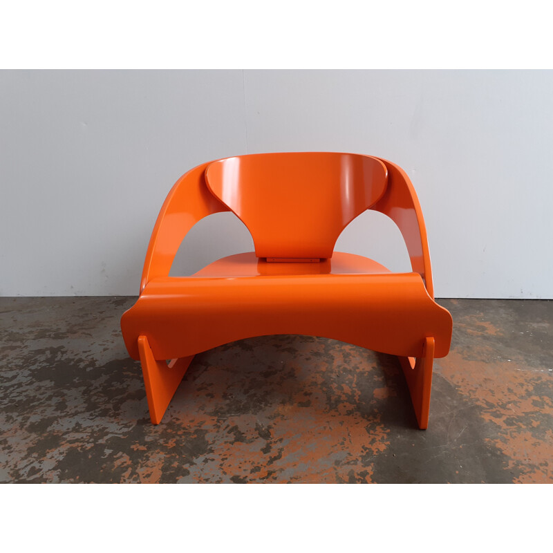 Vintage lounge chair by Kartell 1965s