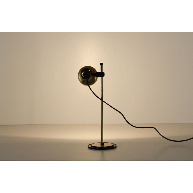 Lampe de table vintage en laiton 1970