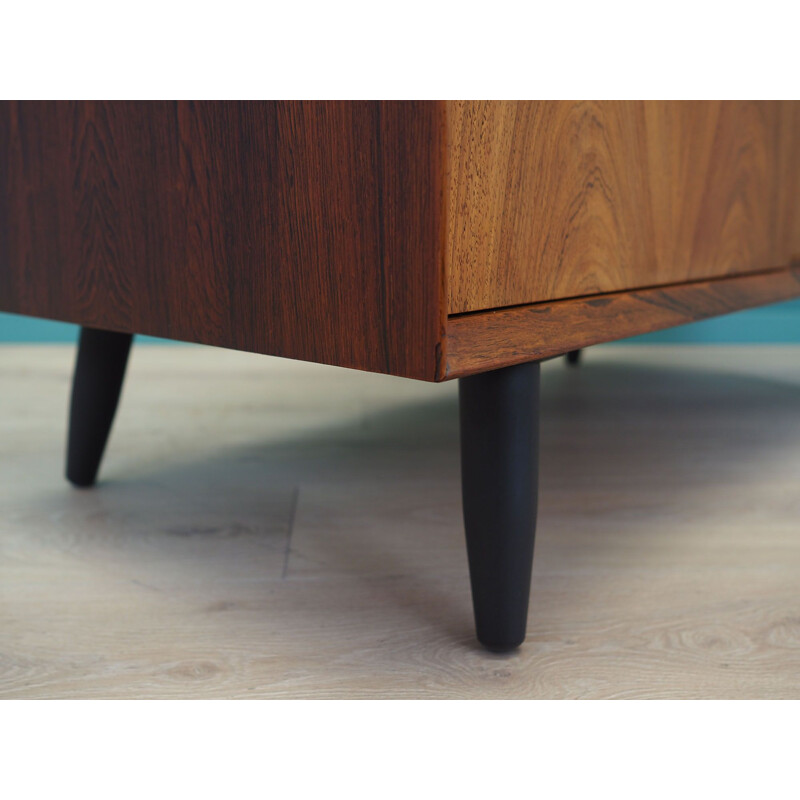 Vintage rosewood chest of drawers Denmark 1970s